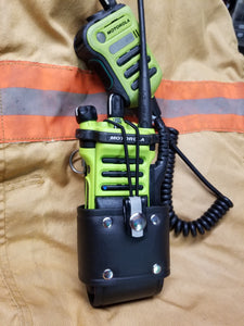 SaferStraps™ Bio Bucket Moto Ex Radio Holster - Safer Strap  - Firefighter Radio Strap