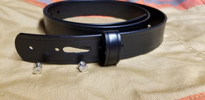 Tactical Bio Belt for use with Custom Buckle 1.5 Width BLACK KEEPER